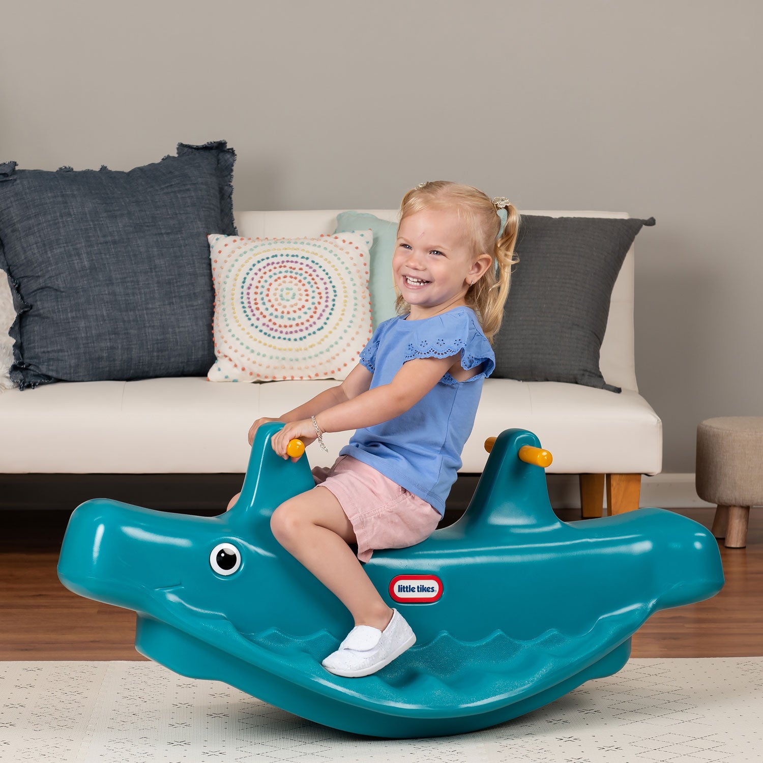 Little Tikes Whale Teeter Totter - Blue - Image 5