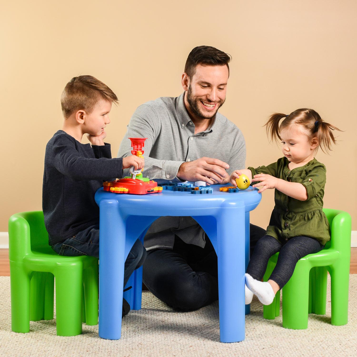 Little Tikes Bright 'n Bold? Table & Chairs Set - Image 3