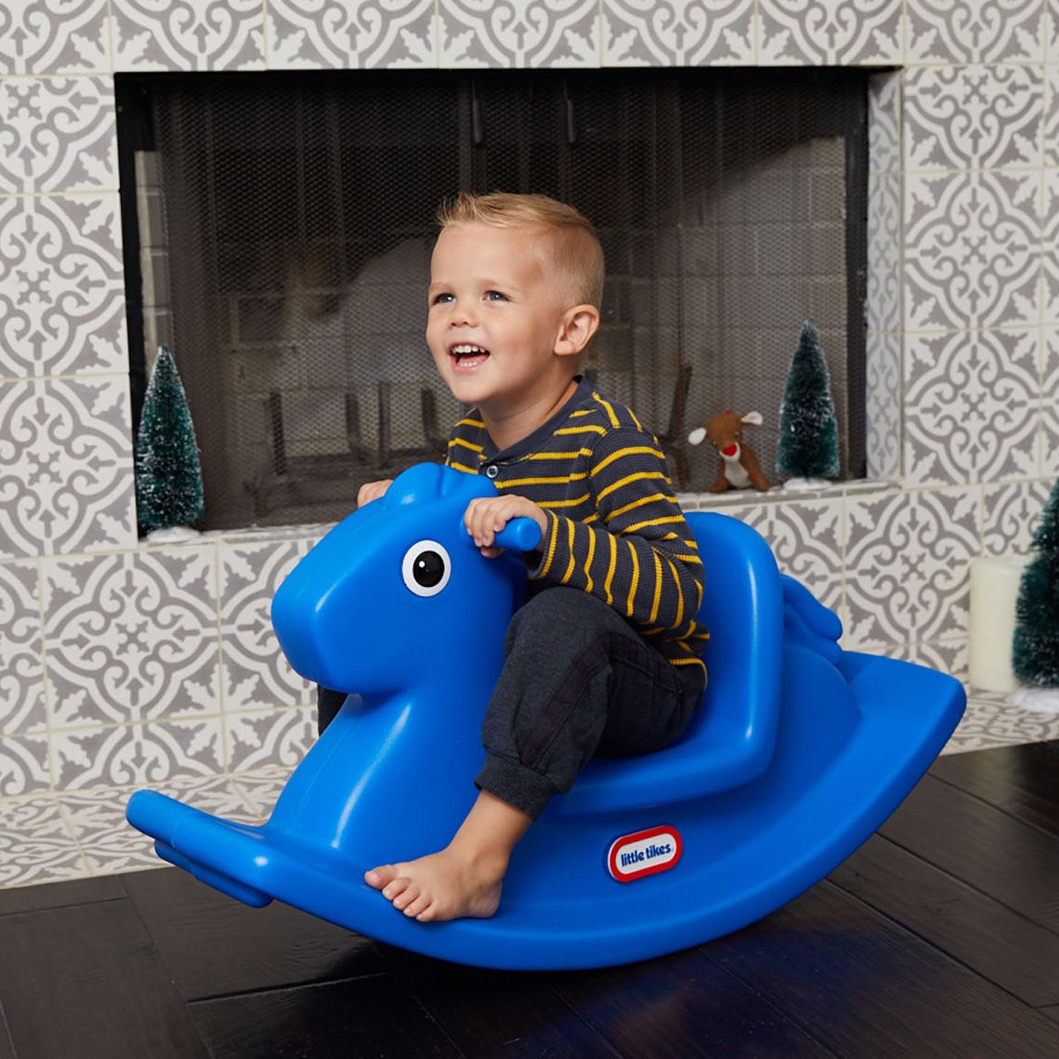 Little Tikes Rocking Horse - Primary Blue - Image 3