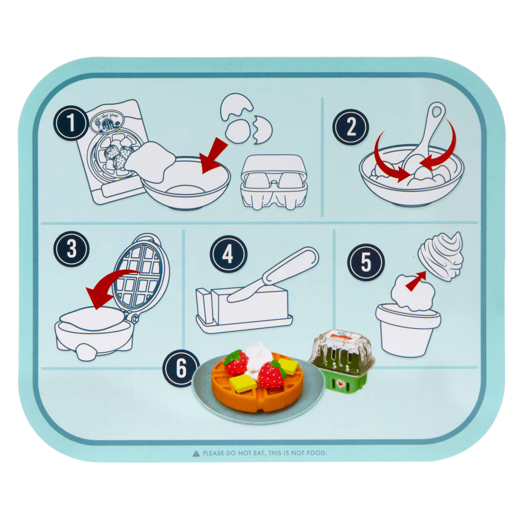 Little Tikes Creative Chefs? Waffle Kit - Image 7