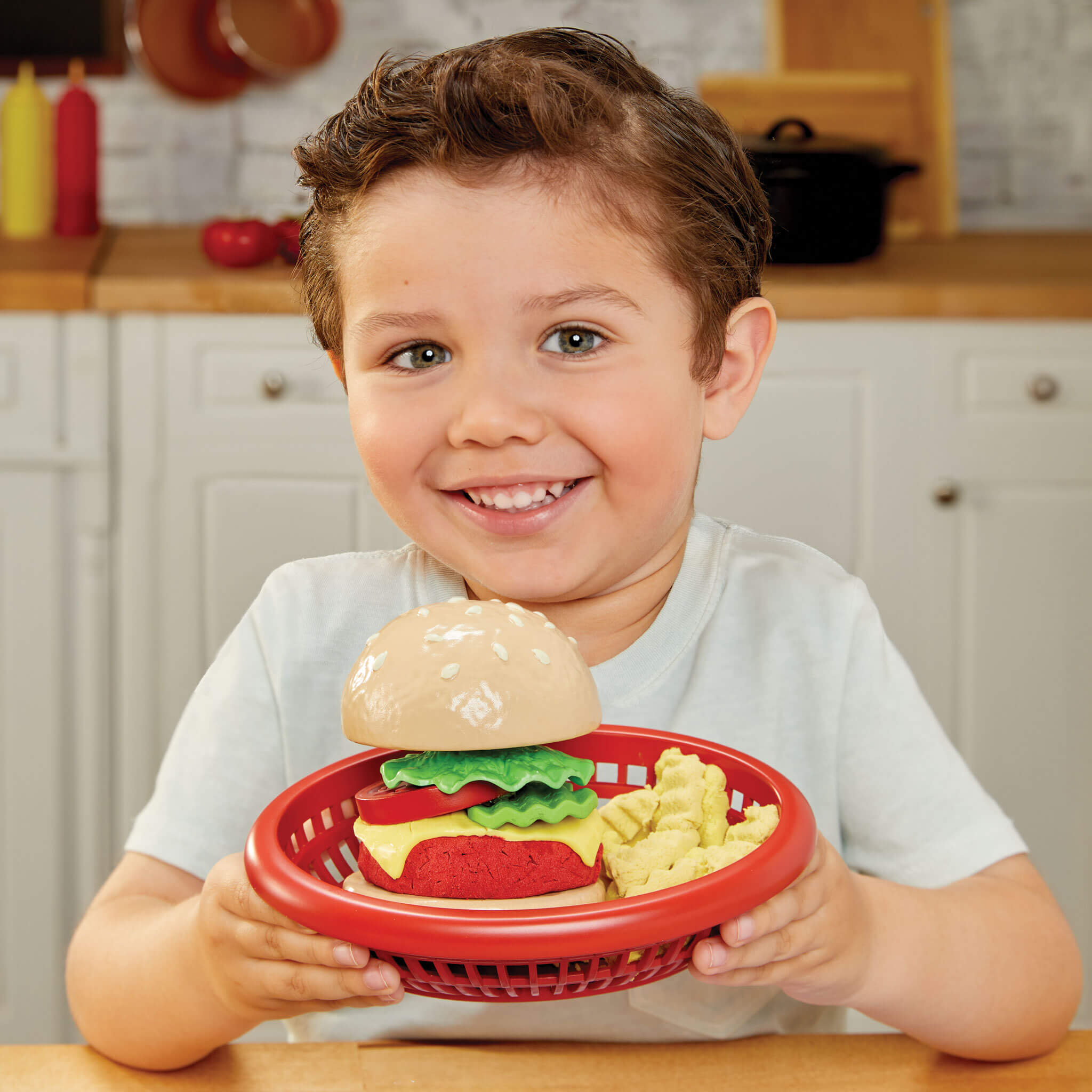 Little Tikes Creative Chefs? Cheeseburger and Fries Kit - Image 5