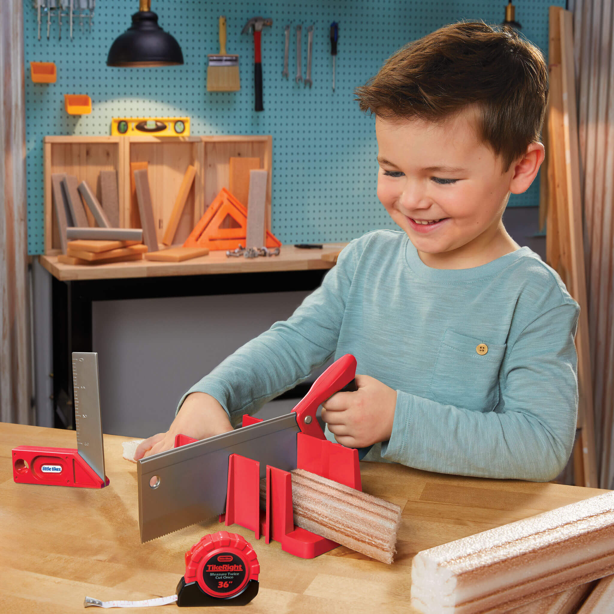 Little Tikes Creative Construction? Measure and Cut Set - Image 2