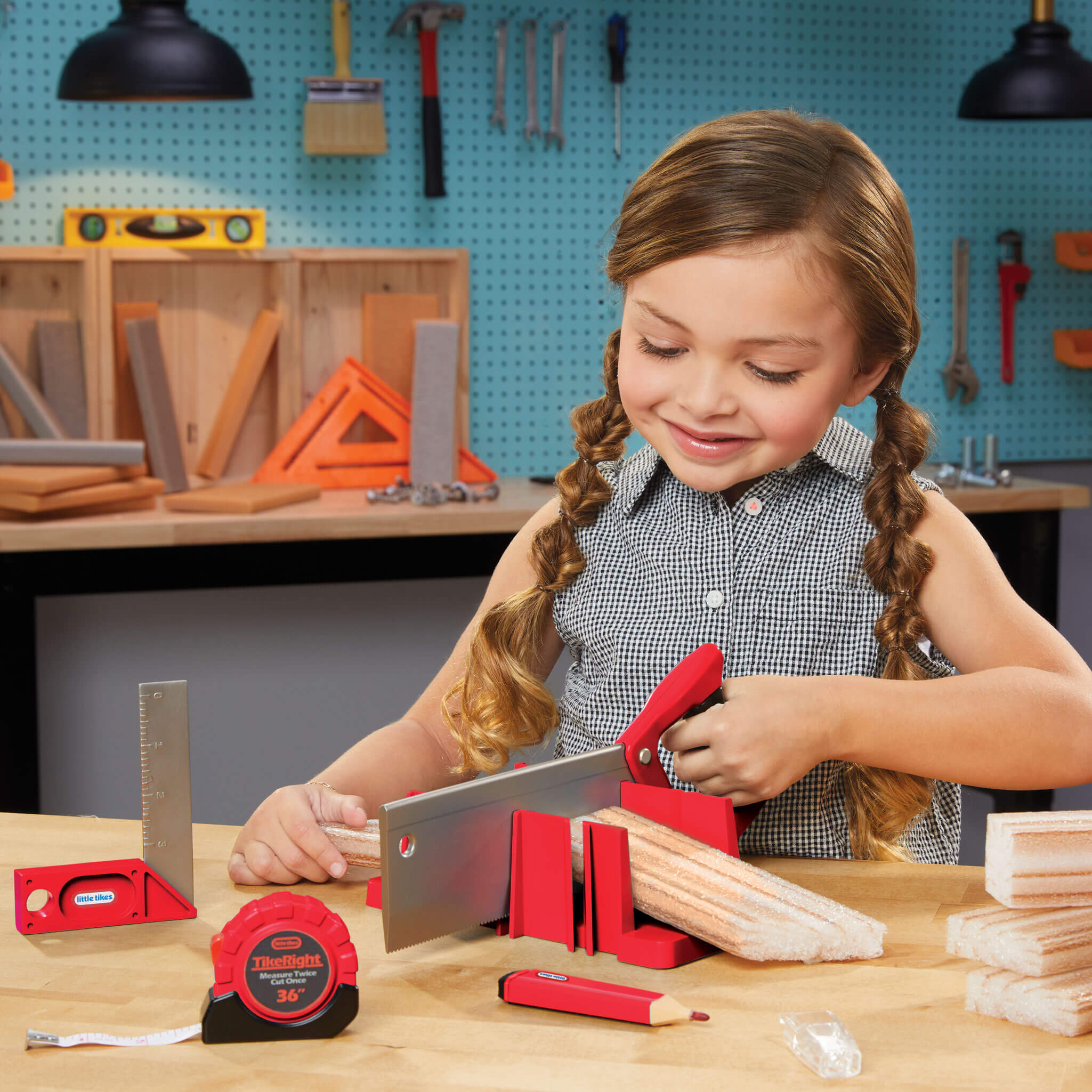 Little Tikes Creative Construction? Measure and Cut Set - Image 4