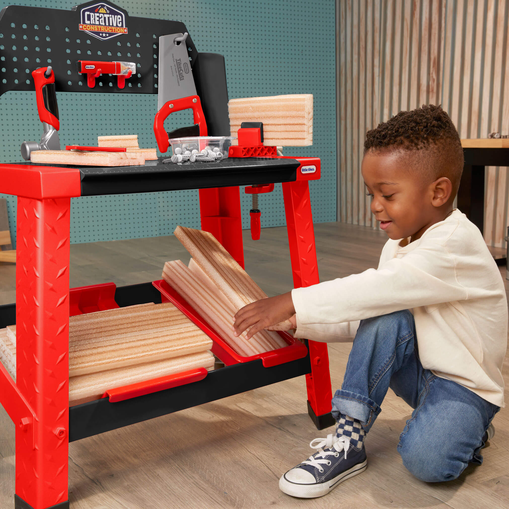 Little Tikes Creative Construction? Workbench - Image 4