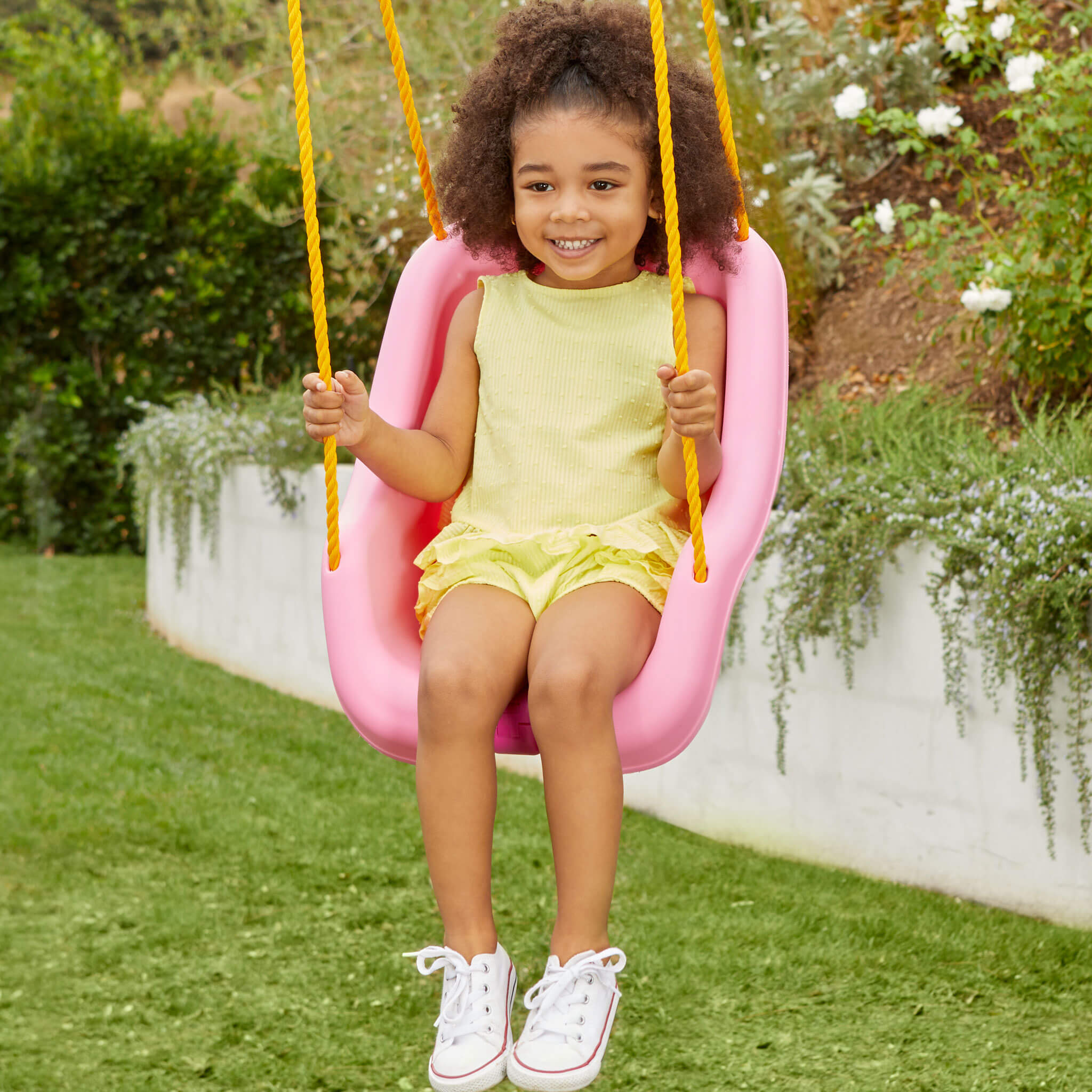 Little Tikes 2-in-1 Snug 'n Secure? Swing - Pink - Image 4
