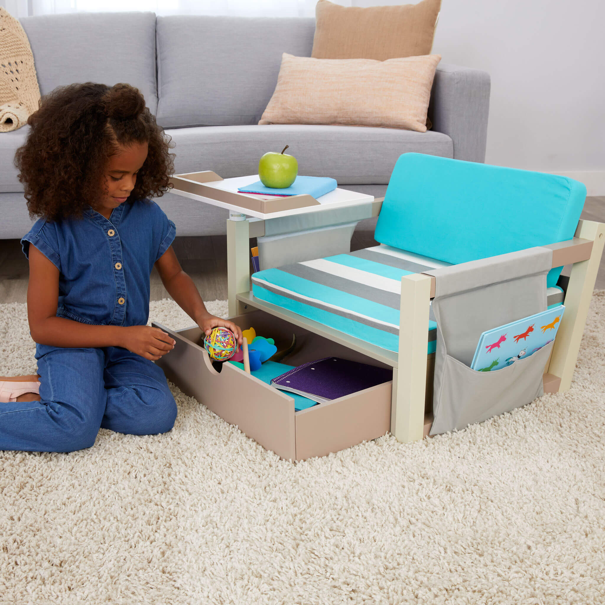 Little Tikes 2-in-1 Fun & Study Swivel Desk - Image 7