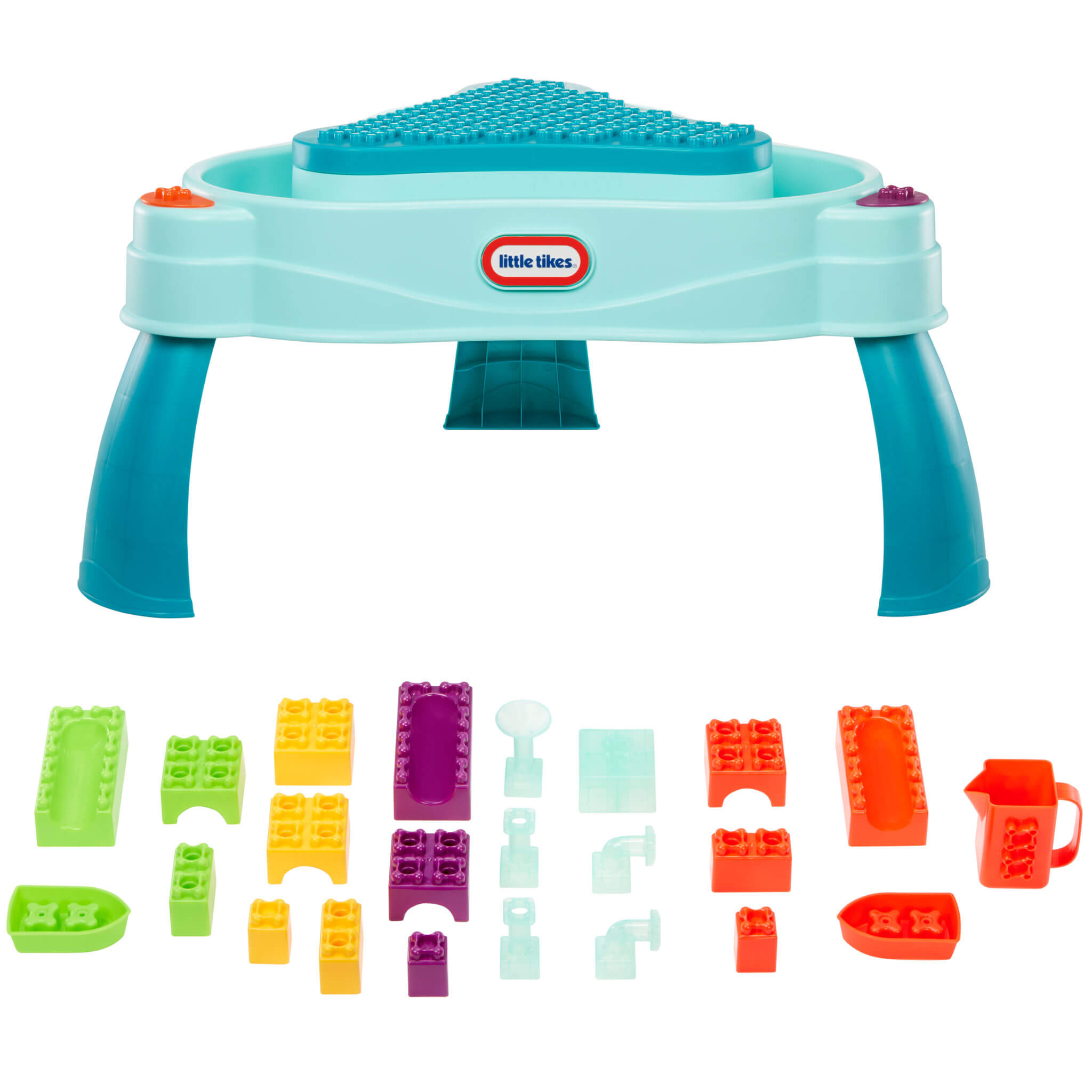 Little Tikes Build & Splash? Water Table with 25+ Accessories - Image 5