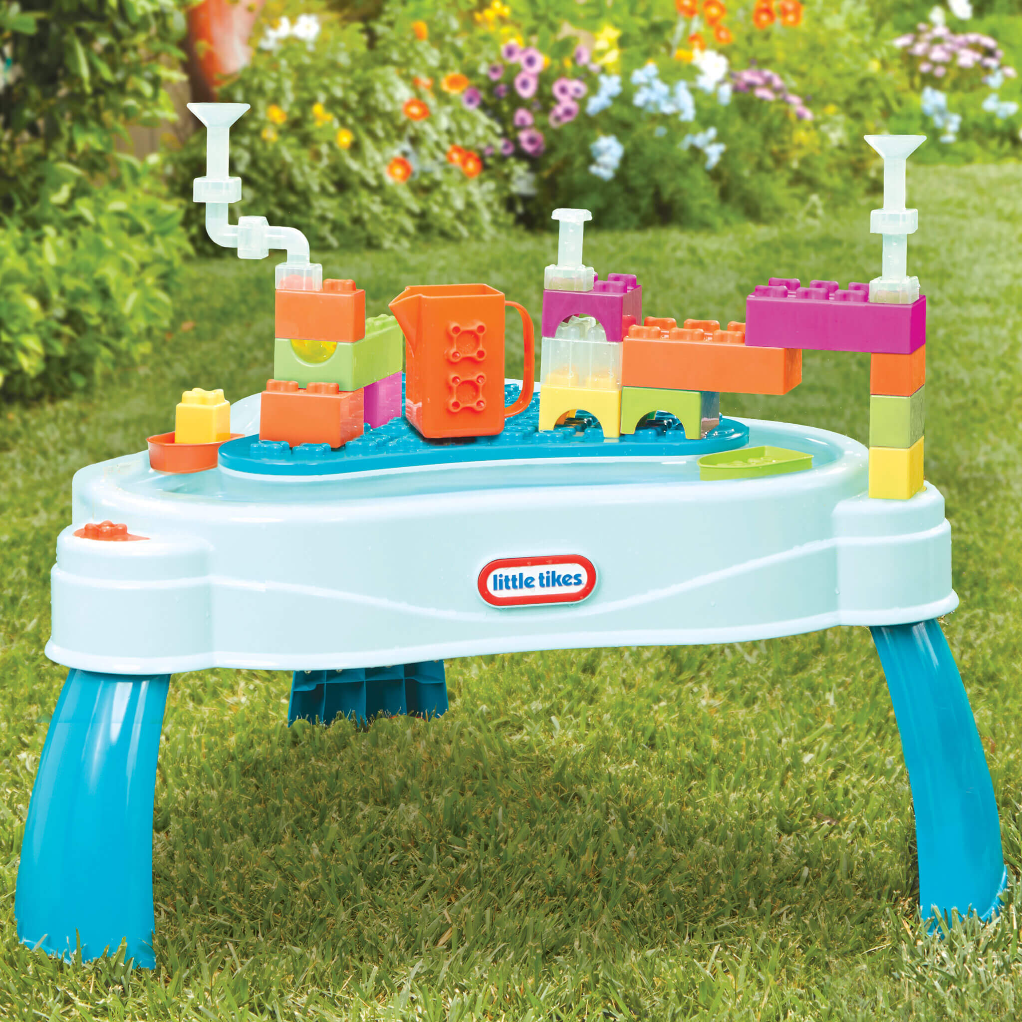 Little Tikes Build & Splash? Water Table with 25+ Accessories - Image 4