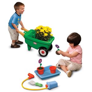 Little Tikes 2-in-1 Garden Cart & Wheelbarrow